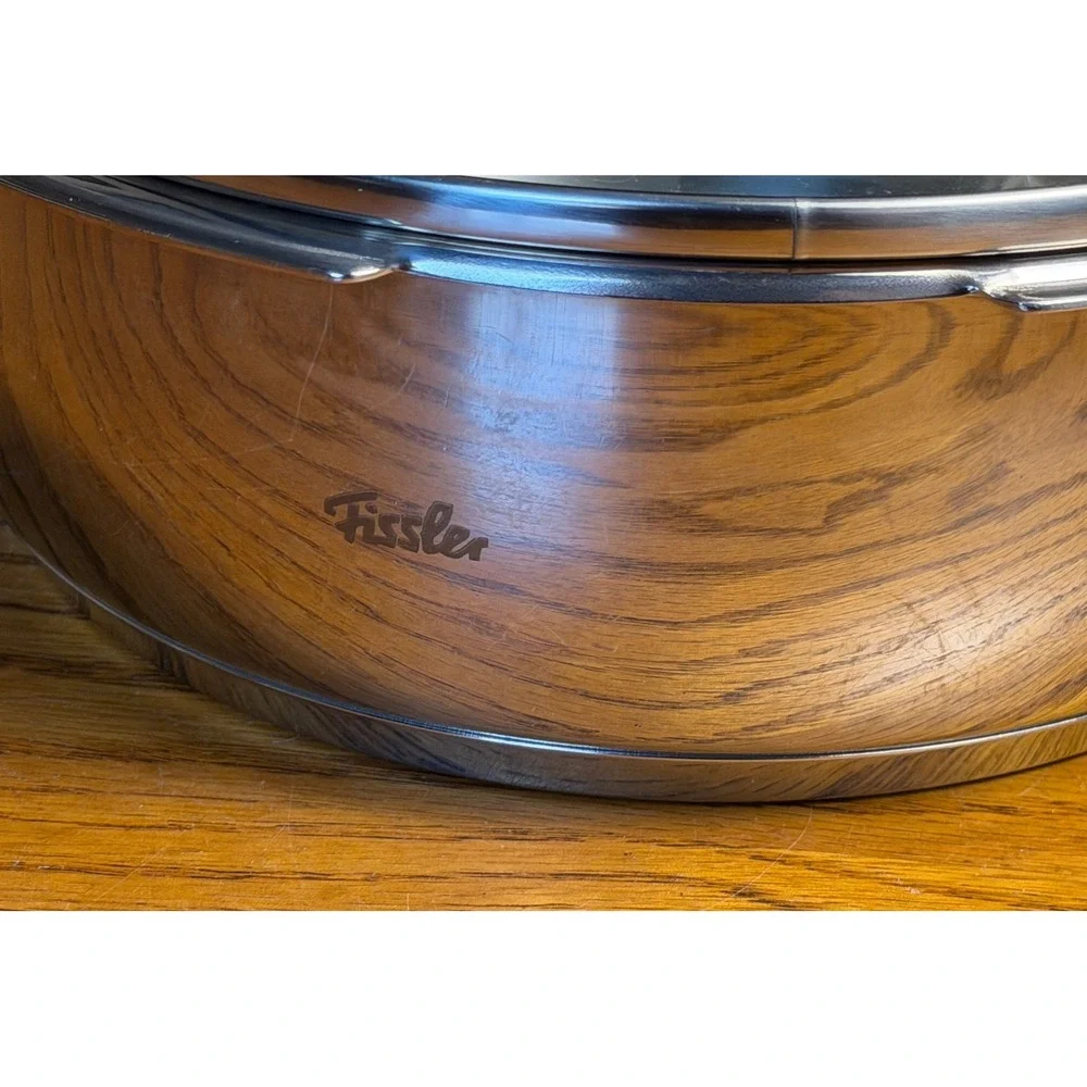 Fissler CookStar 2.5L Skillet Pan: 18-10 Stainless Steel, Germany, Glass Lid